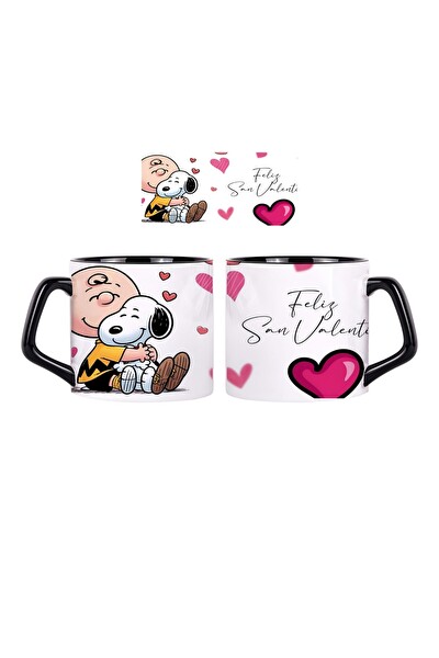 Ghostbastır Design Snoopy Kupa Bardak - 1 Adet 0436