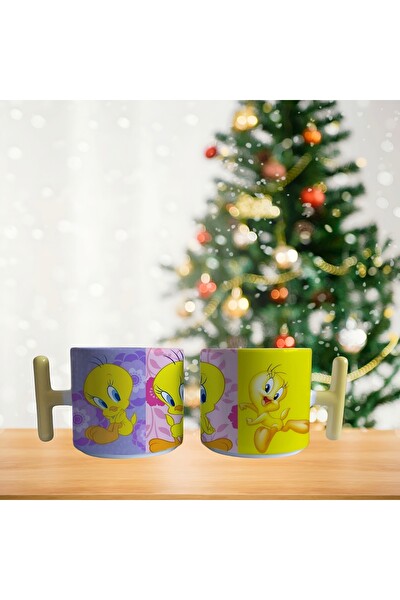 Ghostbastır Design Tweety Kupa Bardak - 1 Adet 0532