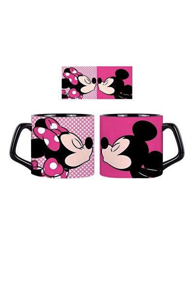 Ghostbastır Design Mickey ve Minnie Kupa Bardak - 1 Adet 0325