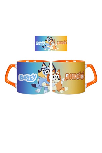 Ghostbastır Design Bluey ve Bingo Kupa Bardak - 1 Adet 082