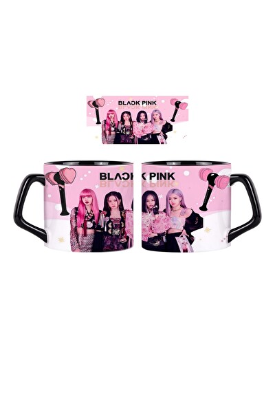 Ghostbastır Design Black Pink Kupa Bardak - 1 Adet 072