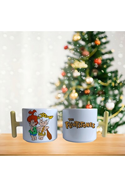 Ghostbastır Design Çakıl ve Bambam Kupa Bardak - 1 Adet 0108