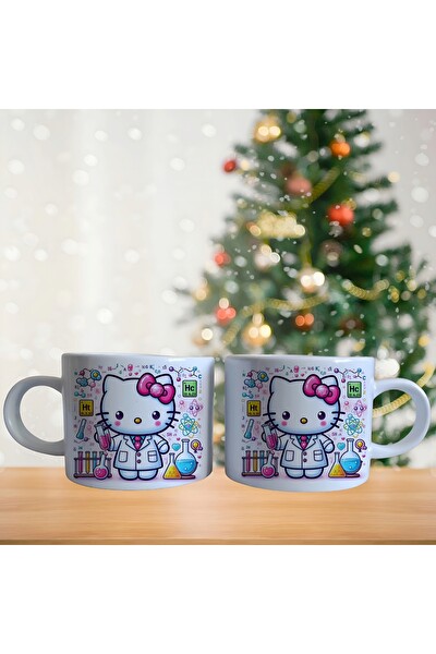 Ghostbastır Design Kimyacı Hello Kitty Kupa Bardak - 1 Adet 0270
