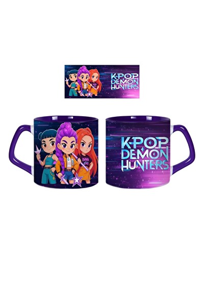 Ghostbastır Design K-Pop Demon Hunters Kupa Bardak - 1 Adet 0233