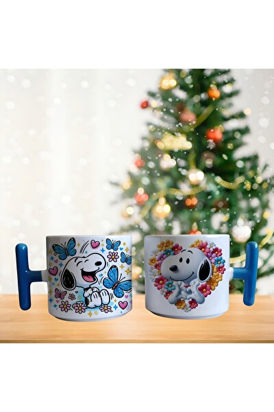 Ghostbastır Design Snoopy Kupa Bardak - 1 Adet 0428