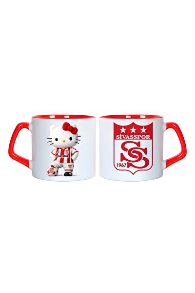 Ghostbastır Design Sivasspor Hello Kitty Kupa Bardak - 1 Adet 0427