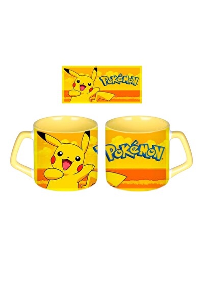 Ghostbastır Design Pokemon Pikachu Kupa Bardak - 1 Adet 0374