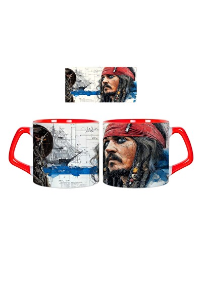 Ghostbastır Design Karayip Korsanları Kupa Bardak - 1 Adet 0257