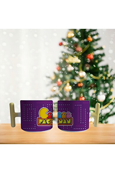 Ghostbastır Design Pacman Kupa Bardak - 1 Adet 0354