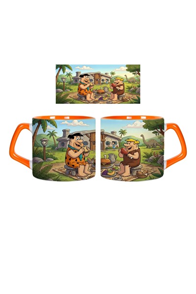Ghostbastır Design Taş Devri Kupa Bardak - 1 Adet 0497