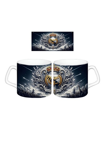 Ghostbastır Design Real Madrid Kupa Bardak - 1 Adet 0386