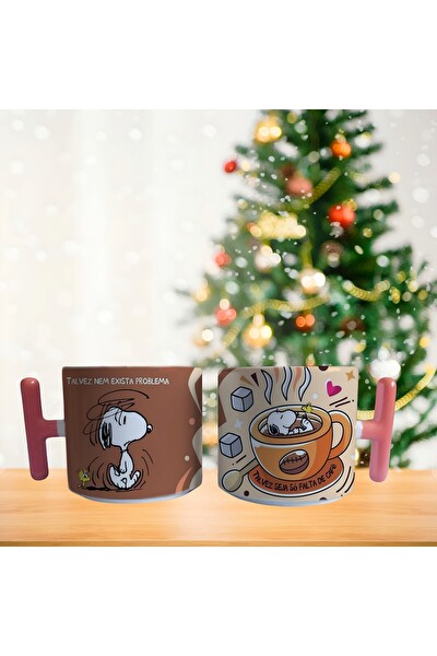 Ghostbastır Design Snoopy Kupa Bardak - 1 Adet 0431
