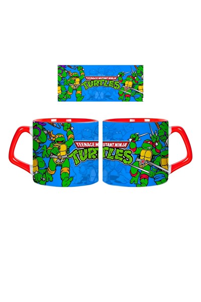 Ghostbastır Design Ninja Kaplumbağalar Kupa Bardak - 1 Adet 0339