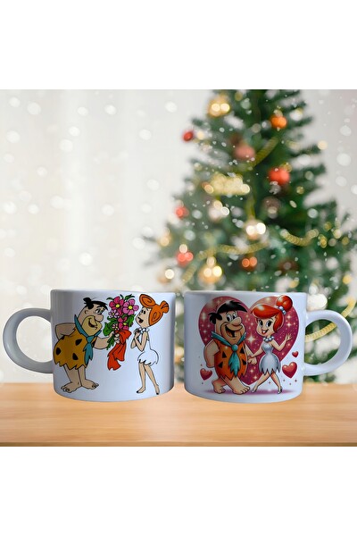 Ghostbastır Design Taş Devri Kupa Bardak - 1 Adet 0495