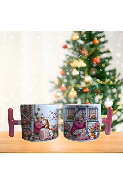 Ghostbastır Design Kedi Annesi Kupa Bardak - 1 Adet 0260