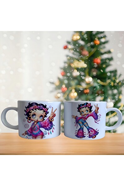 Ghostbastır Design Betty Boop Kupa Bardak - 1 Adet 061