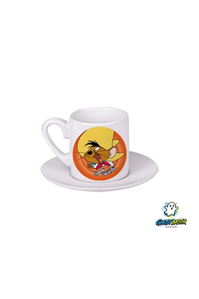 Ghostbastır Design Speedy Gonzales Türk Kahvesi Fincanı 0173