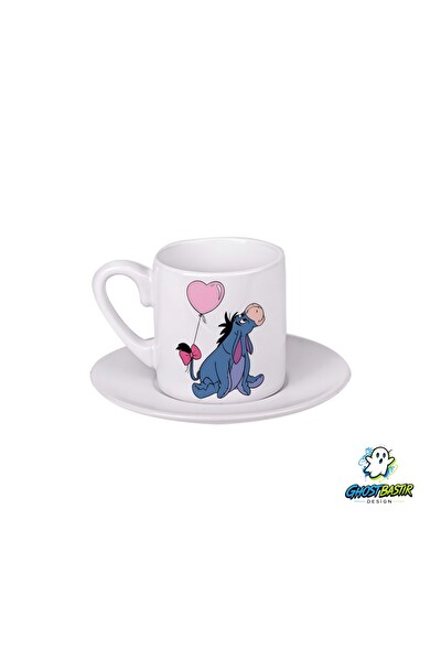Ghostbastır Design Eeyore Türk Kahvesi Fincanı 0121