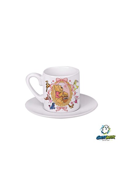 Ghostbastır Design Winnie The Pooh Türk Kahvesi Fincanı 0184