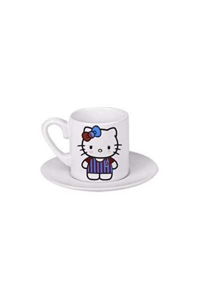 Ghostbastır Design Trabzonspor Hello Kitty Türk Kahvesi Fincanı 022