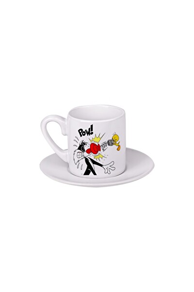 Ghostbastır Design Tweety Türk Kahvesi Fincanı 050