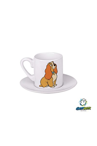 Ghostbastır Design Lady Türk Kahvesi Fincanı 0148