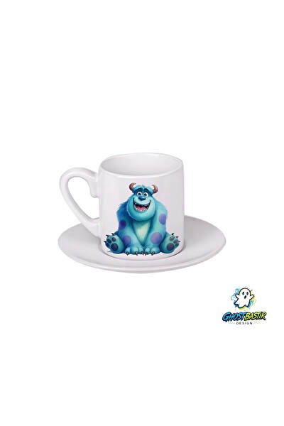 Ghostbastır Design Monsters Sulley Türk Kahvesi Fincanı 0152