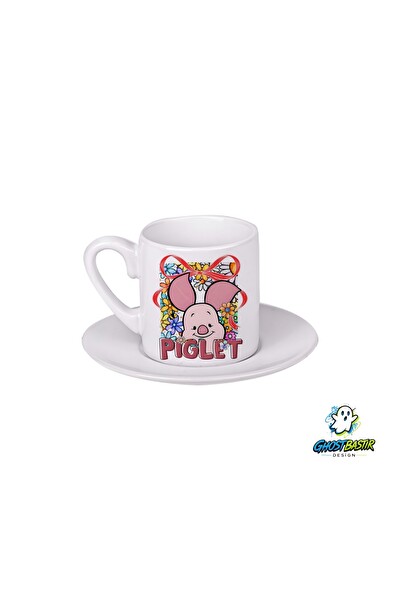 Ghostbastır Design Piglet Türk Kahvesi Fincanı 0157