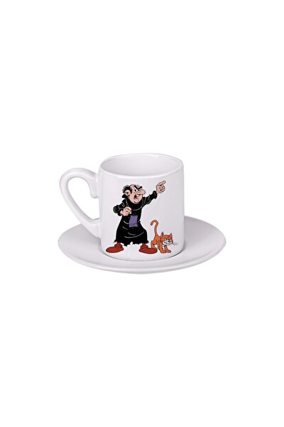 Ghostbastır Design Şirinler Gargamel Türk Kahvesi Fincanı 021