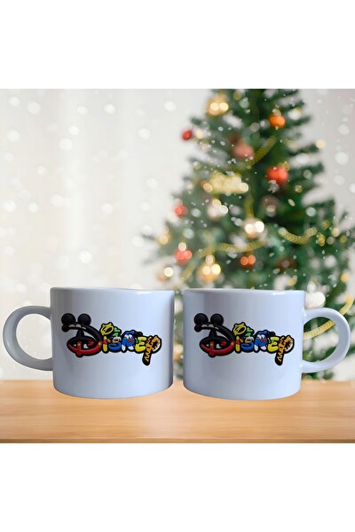 Ghostbastır Design Doktor ve Hemşire Mickey Kahve Fincan Takımı 004