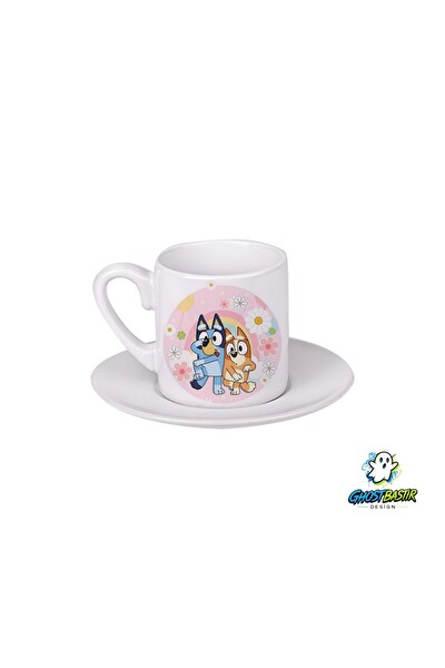 Ghostbastır Design Bluey Türk Kahvesi Fincanı 0110