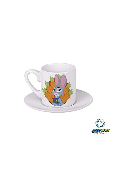 Ghostbastır Design Zootropolis Judy Türk Kahvesi Fincanı 0187
