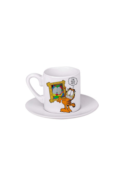 Ghostbastır Design Garfield Türk Kahvesi Fincanı 002