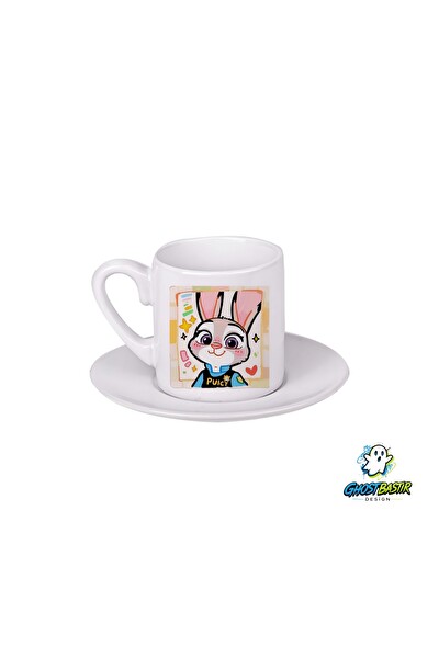 Ghostbastır Design Zootropolis Judy Türk Kahvesi Fincanı 0188