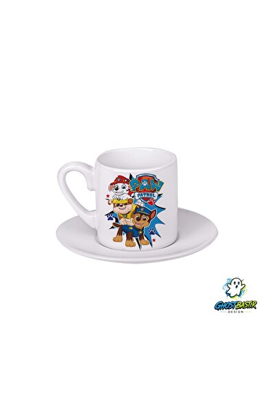 Ghostbastır Design Paw Patrol Türk Kahvesi Fincanı 0156