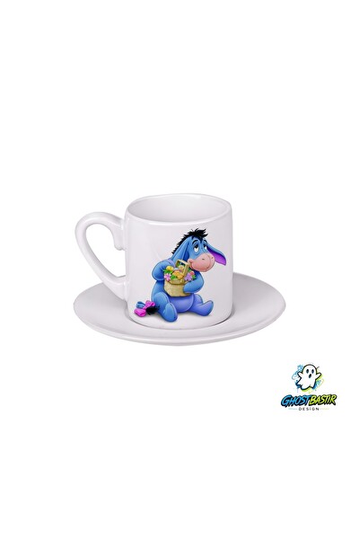 Ghostbastır Design Eeyore Türk Kahvesi Fincanı 0122