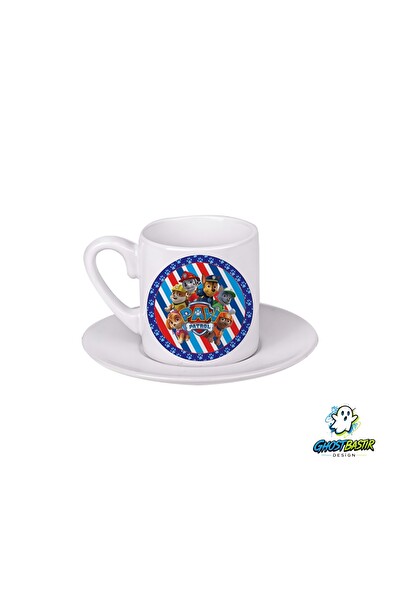 Ghostbastır Design Paw Patrol Türk Kahvesi Fincanı 0155