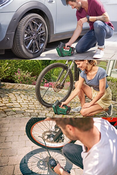 Bosch Universalpump 18V 2.0 aH Tek Akülü Hava Kompresörü - 0603947101