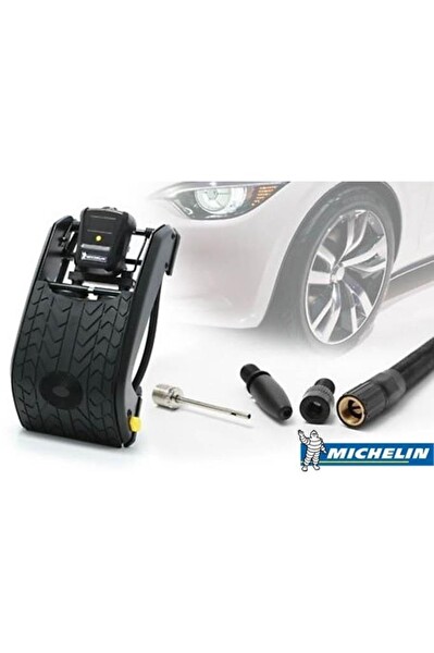 Michelin MC12209 Dijital Basınç Göstergeli Çift Pistonlu Ayak Pompası