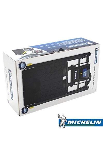 Michelin MC12209 Dijital Basınç Göstergeli Çift Pistonlu Ayak Pompası