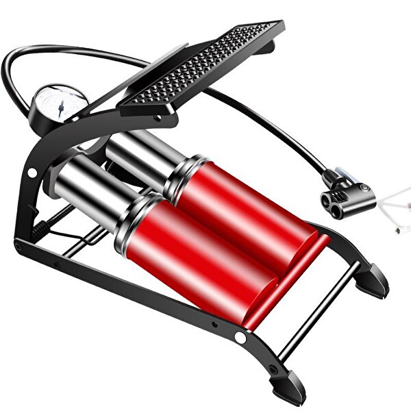 Valkyrie Çift Silindir Ayak Lastik Pompası