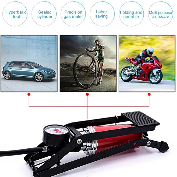 Valkyrie Ayak Lastik Pompası