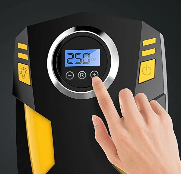 ZHL Tools Suitu 12V Dijital Ekranlı 150 PSI Lastik Hava şişirme Pompası ST-5002