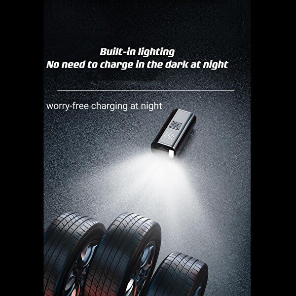 Valkyrie 100W 6000 mAh Şarjlı LED Işıklı Çok Amaçlı Hava Pompası