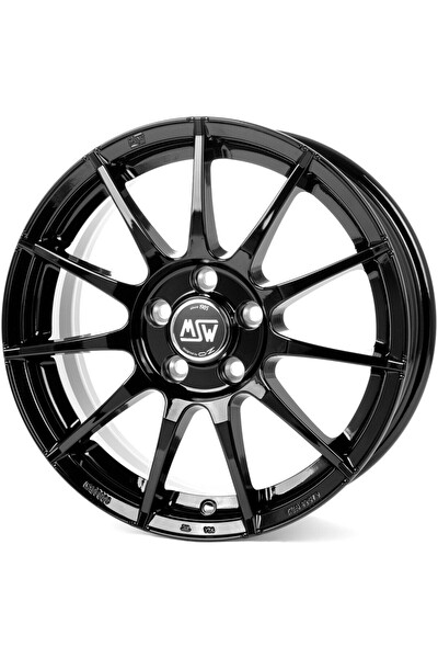 MSW MSW-85 4X100 7X17 ET37 63,4 Gloss Black - 4 Adet