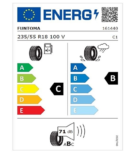 Funtoma 235/55 R18 TL 100V SUVFUN H/T SUV Yaz Lastiği (Üretim Tarihi:2025)