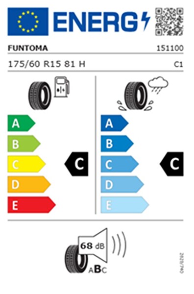 Funtoma 175/60R15 81H Roadfun Yaz Lastiği (Üretim Yılı : 2025)