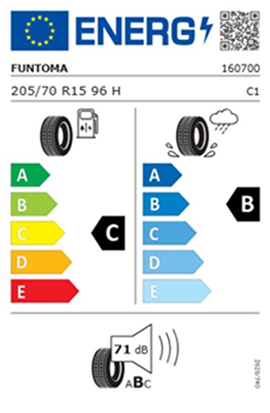 Funtoma 205/70 R15 TL 96H SUVFUN H/T SUV Yaz Lastiği (Üretim Tarihi:2025)