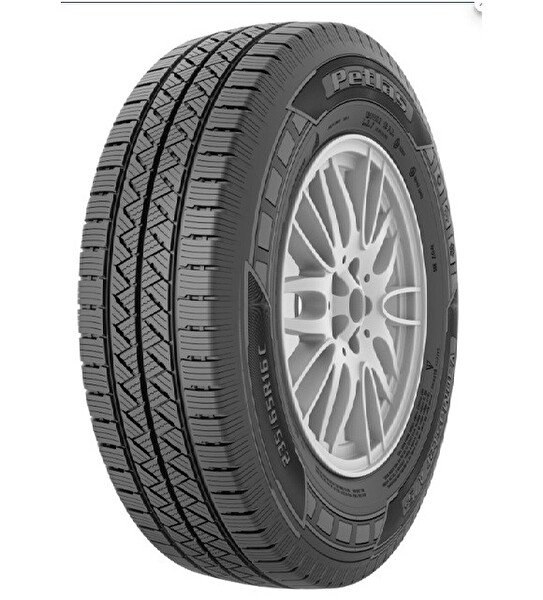 Petlas195 R14 C TL 106/104R 8PR Vanmaster + A/S Kamyonet Dört Mevsim Lastiği - Üretim Tarihi : 2025