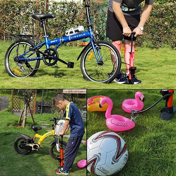 Kobb KB3848 87 PSI Analog Basınç Göstergeli Taşınabilir El Pompası